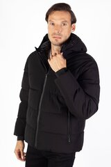 Зимняя куртка JACK&JONES 12236065BLACK-L, черная цена и информация | Мужские куртки | kaup24.ee