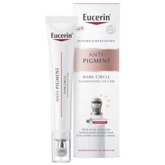 EUCERIN Anti-Pigment acu krēms tumšo loku mazināšanai 15ml цена и информация | Сыворотки, кремы для век | kaup24.ee