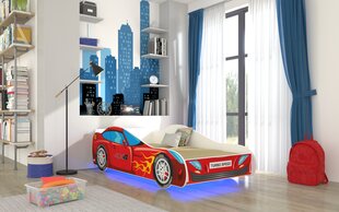 Детская кровать ADRK Furniture LED Auto, 70х140 см, разных цветов цена и информация | Детские кровати | kaup24.ee