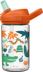 Laste joogipudel Camelbak Eddy+Kids Jungle Animals 400 ml, oranž hind ja info | Joogipudelid | kaup24.ee