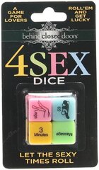 Seksmäng 4 Sex Dice hind ja info | Erootilised kingitused ja suveniirid | kaup24.ee