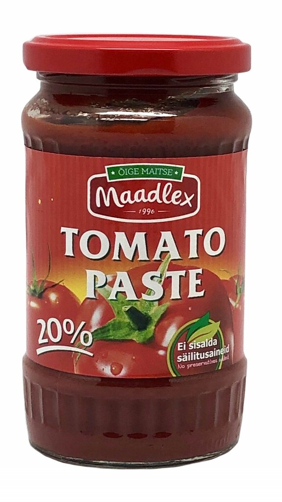 Tomatipasta 20% Maadlex, 350 g hind ja info | Kastmed | kaup24.ee