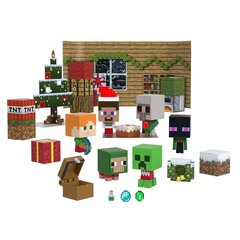 Advendikalender Minecraft Mob Head Advent Calendar (2023) цена и информация | Игрушки для мальчиков | kaup24.ee