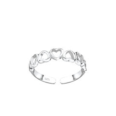 Серебряное кольцо на пальце ноги Elfas SKG007 цена и информация | Кольца | kaup24.ee
