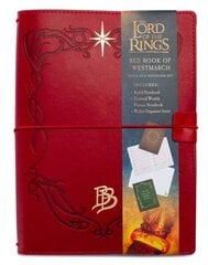 Lord of the Rings: Red Book of Westmarch Traveler's Notebook Set: (Refillable Notebook) hind ja info | Kunstiraamatud | kaup24.ee