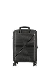Маленький чемодан Jump Pulsar, S, черный цена и информация | Чемоданы, дорожные сумки | kaup24.ee