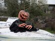 Halloweeni murumurdja Pumpkin Monster Europalms, 50cm hind ja info | Peokaunistused | kaup24.ee