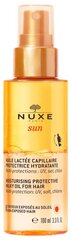 Солнцезащитное масло для волос Nuxe Sun, 100 мл цена и информация | Кремы от загара | kaup24.ee