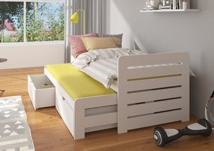 Детская кровать ADRK Furniture Tomi 80x180 см, серый цвет цена и информация | Детские кровати | kaup24.ee