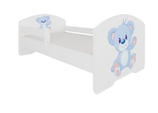 Детская кровать ADRK Furniture Pepe blue Bear, 70х140 см, разных цветов цена и информация | Детские кровати | kaup24.ee