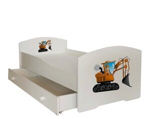 Детская кровать ADRK Furniture Pepe digger, 80х160 см, разных цветов цена и информация | Детские кровати | kaup24.ee