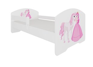 Детская кроватка ADRK Furniture Pepe Princess and horse, 80х160 см, различных цветов цена и информация | Детские кровати | kaup24.ee