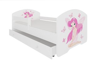 Детская кровать ADRK Furniture Pepe Girl with wings, 80x160 см, разных цветов цена и информация | Детские кровати | kaup24.ee