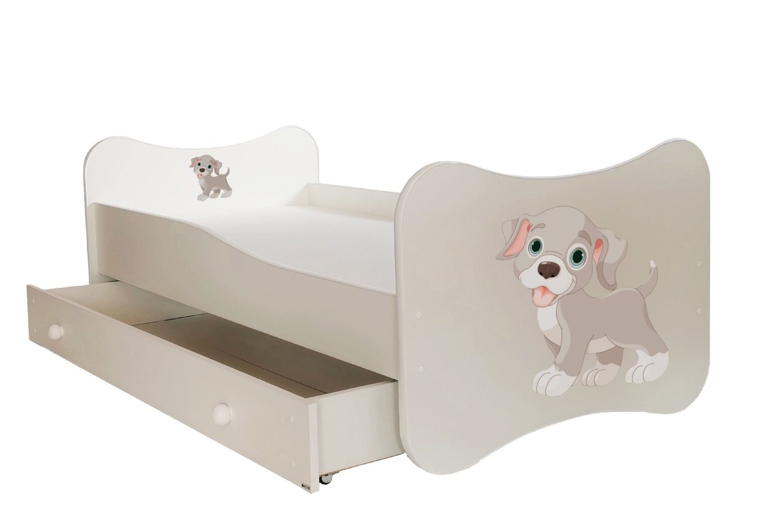 Lastevoodi ADRK Furniture Gonzalo dog, 80x160 cm, erinevad värvid hind ja info | Lastevoodid | kaup24.ee