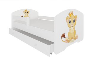 Lastevoodi ADRK Furniture Pepe Lion, 80x160 cm, erinevad värvid hind ja info | Lastevoodid | kaup24.ee