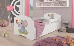 Детская кровать ADRK Furniture Pepe Elephant, 70х140 см, различные цвета цена и информация | Детские кровати | kaup24.ee