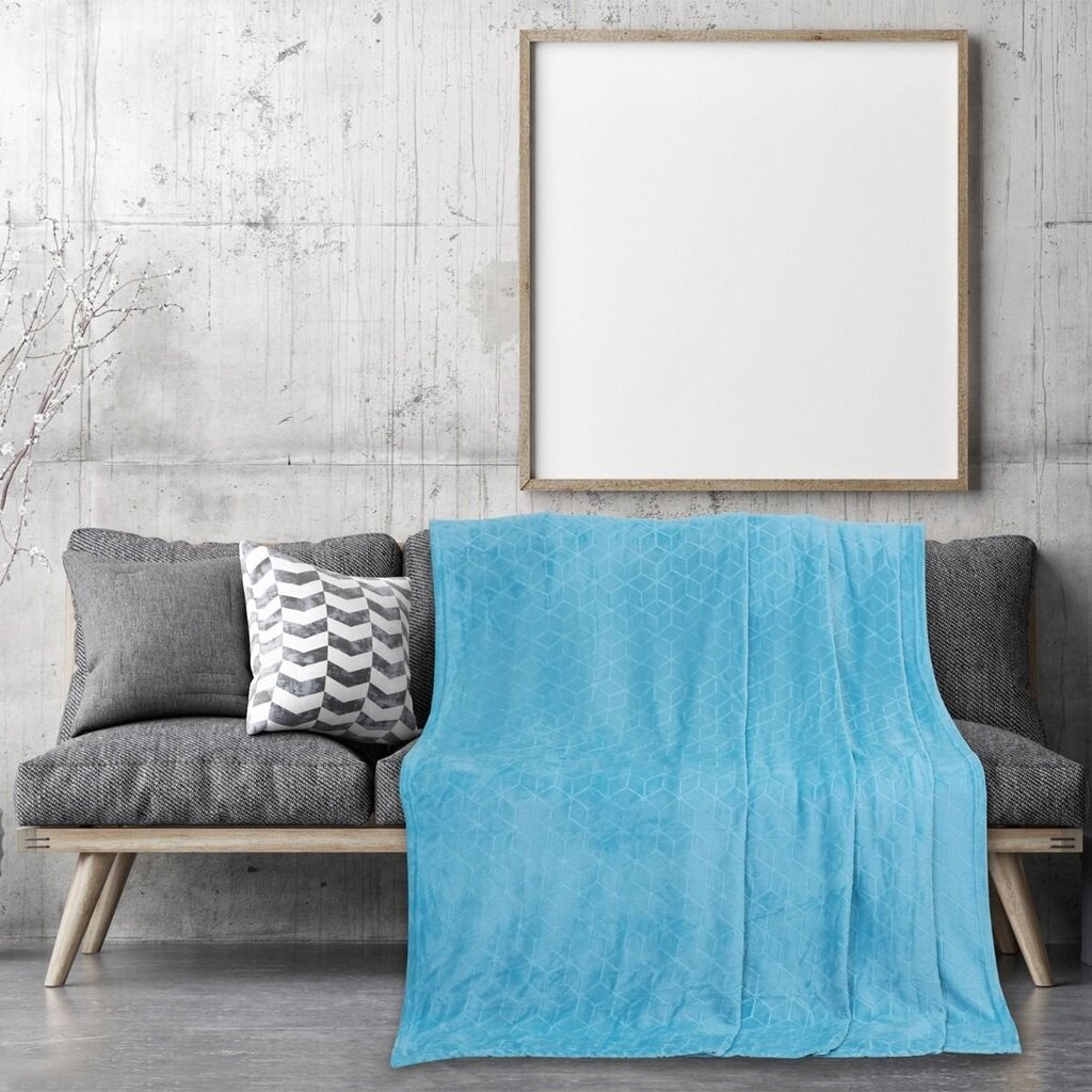 Pleed Amelia Home Nessa Turquoise, 220 x 240 cm hind ja info | Voodikatted, pleedid | kaup24.ee