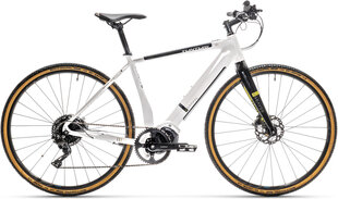 Электрический велосипед Tunturi eGravel, 52 см, белый цвет цена и информация | Электровелосипеды | kaup24.ee