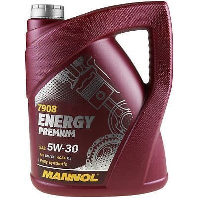 Mootoriõli Mannol Energy Premium 5W-30 Fully Synthetic, 5L hind ja info | Mootoriõlid | kaup24.ee