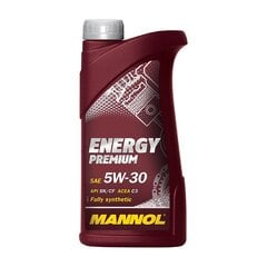 Mootoriõli Mannol Energy Premium 5W-30 Fully Synthetic, 1L цена и информация | Моторные масла | kaup24.ee