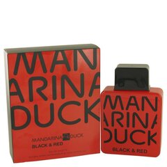 Tualettvesi Mandarina Duck Black & Red EDT meestele 100 ml hind ja info | Meeste parfüümid | kaup24.ee