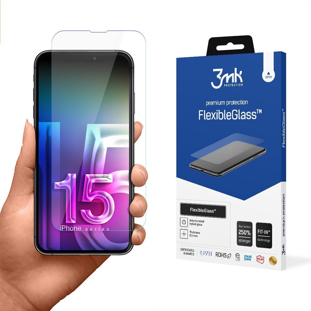 3mk FlexibleGlass™ screen protector 5903108535557 hind ja info | Ekraani kaitsekiled | kaup24.ee