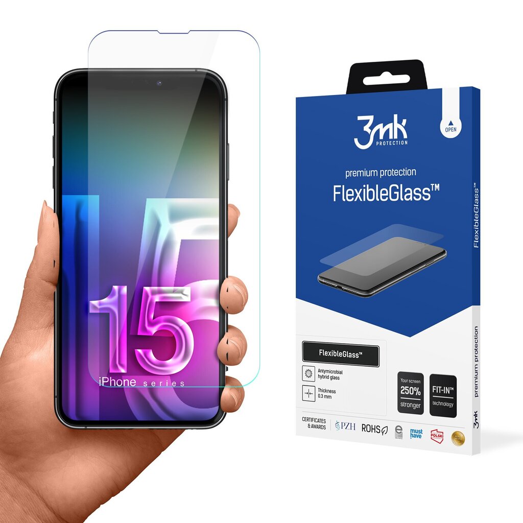 3mk FlexibleGlass™ screen protector 5903108535595 цена и информация | Ekraani kaitsekiled | kaup24.ee