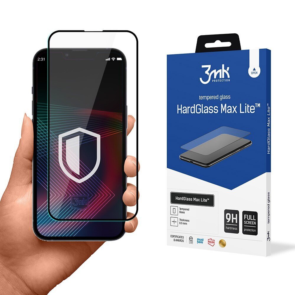 3mk HardGlass Max Lite screen protector hind ja info | Ekraani kaitsekiled | kaup24.ee