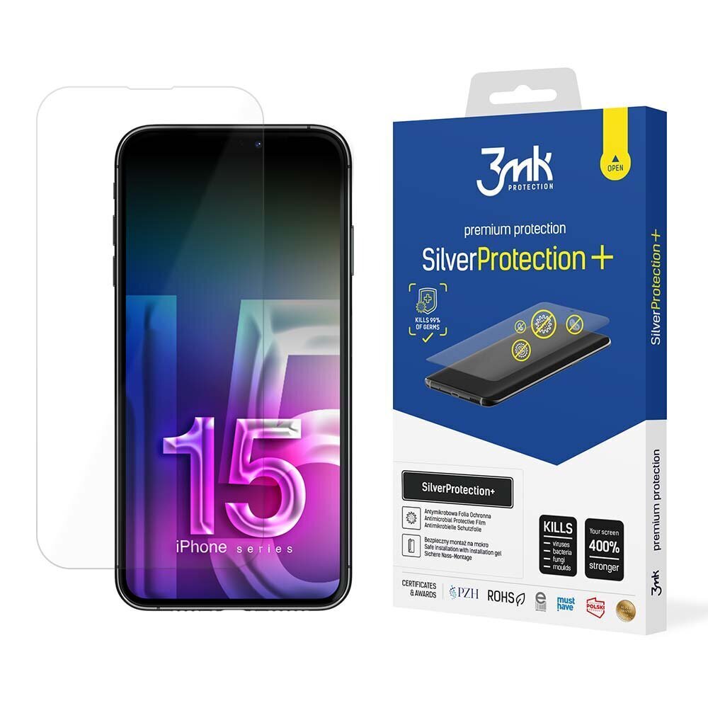 3mk SilverProtection+ screen protector 5903108535632 hind ja info | Ekraani kaitsekiled | kaup24.ee