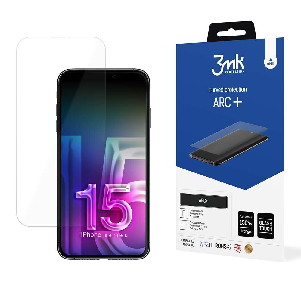 3mk ARC+ Screen Protector 5903108535472 hind ja info | Ekraani kaitsekiled | kaup24.ee