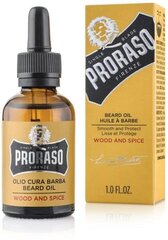 Habemeõli Proraso Wood & Spice, 30ml цена и информация | Косметика и средства для бритья | kaup24.ee