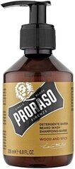 Шампунь для бороды Proraso Wood & Spice, 200мл цена и информация | Средства для бритья | kaup24.ee