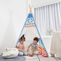 CLASSIC WORLD Puidust Teepee Telk цена и информация | Детские игровые домики | kaup24.ee