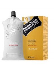 Habemeajamiskreem Proraso Wood & Spice, 275 ml цена и информация | Косметика и средства для бритья | kaup24.ee