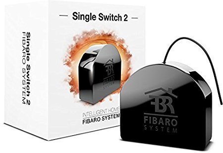 Nutikas lüliti Fibaro Single Switch 2 Z-Wave цена и информация | Valvesüsteemid, kontrollerid | kaup24.ee