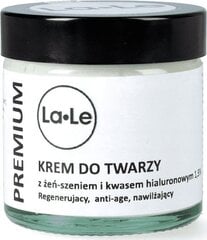 Näokreem La Le Cosmetics Ginseng with Hyaluronic Acid, 60 ml цена и информация | Кремы для лица | kaup24.ee