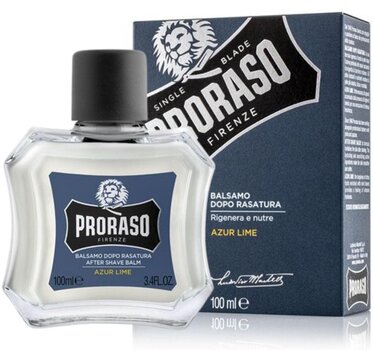 Habemepalsam Proraso Azur Lime, 100 ml hind ja info | Raseerimisvahendid | kaup24.ee