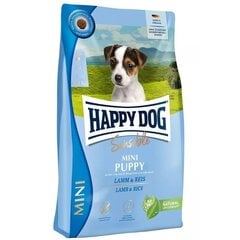 Happy Dog Mini Puppy noortele kutsikatele lambaliha ja riisiga, 4 kg hind ja info | Kuivtoit koertele | kaup24.ee