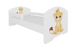 Lastevoodi ADRK Furniture Pepe Lion, 70x140 cm, erinevad värvid hind ja info | Lastevoodid | kaup24.ee