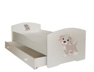 Lastevoodi ADRK Furniture Pepe dog, 70x140 cm, erinevad värvid hind ja info | Lastevoodid | kaup24.ee