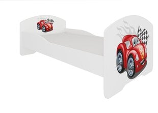 Детская кроватка ADRK Furniture Pepe car zigzag, 70х140 см, различных цветов цена и информация | Детские кровати | kaup24.ee