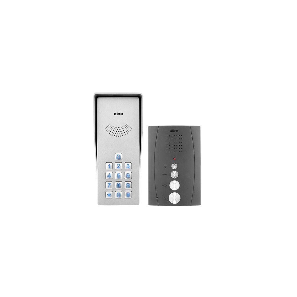 Fonolukk Intercom Eura ADP-38A3 Entra, hall hind ja info | Fonolukud | kaup24.ee