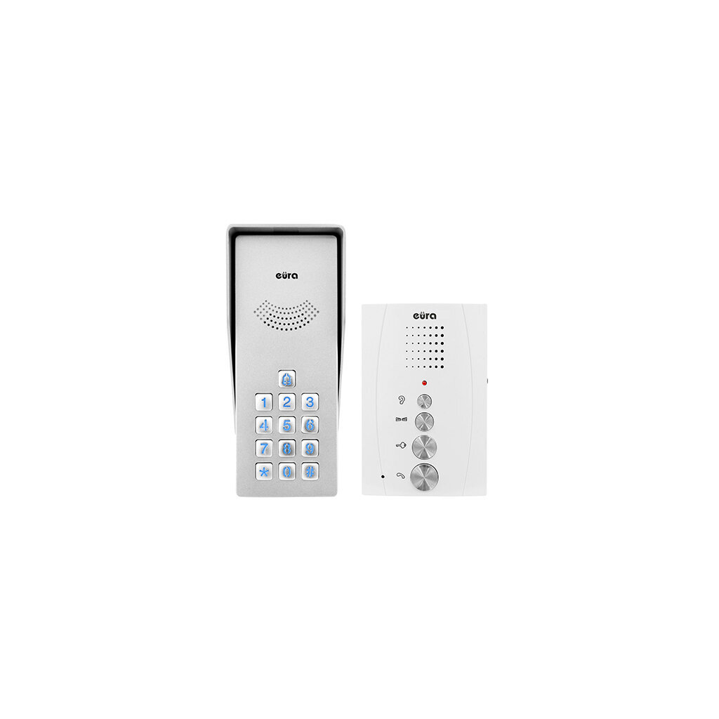 Intercom Eura ADP-38A3 Entra White цена и информация | Fonolukud | kaup24.ee