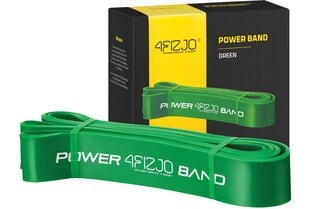 Резина сопротивления 26-36 кг POWER BAND 4FIZJO цена и информация | Фитнес-резинки, гимнастические кольца | kaup24.ee