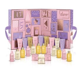 Advendikalender naistele Baylis & Harding Jojoba, Vanilla & Almond Oil Luxury 24 days of Beauty hind ja info | Dušigeelid, õlid | kaup24.ee