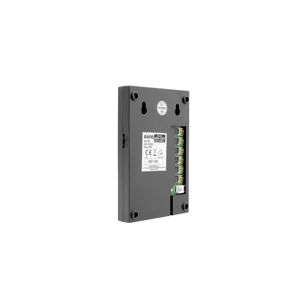 Fonolukk Intercom Eura ADP-51A3 Difesa, hall цена и информация | Fonolukud | kaup24.ee