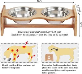 Lemmikloomakausid Xzone Pet, 2 tk. цена и информация | Миски, ящики для корма | kaup24.ee