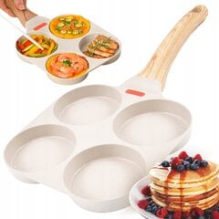 Сковорода с 4 отдельными конфорками. цена и информация | Cковородки | kaup24.ee