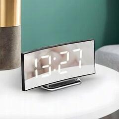 Электронные часы LED 3D, 22 см цена и информация | Радиоприемники и будильники | kaup24.ee