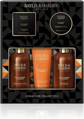 Подарочный набор для мужчин Baylis & Harding Black Pepper & Ginseng Men's Perfect Grooming Pack, 5 частей цена и информация | Масла, гели для душа | kaup24.ee